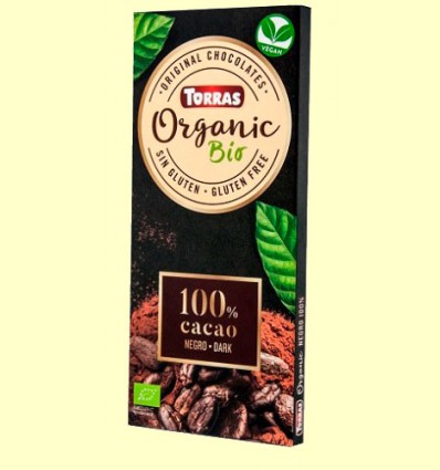 Chocolate Negro 100% - Torras - 100 gramos