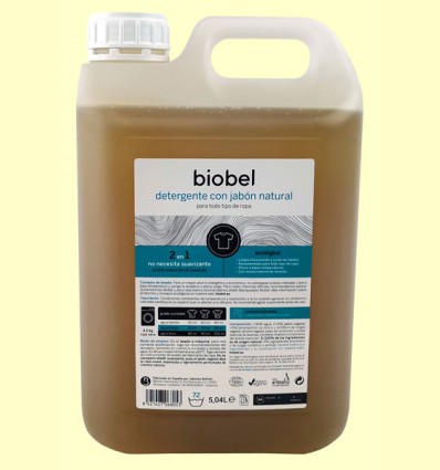 Detergente Líquido Eco - Biobel - 5 litros