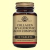 Colágeno Ácido Hialurónico Complex 120 mg - Solgar - 30 comprimidos