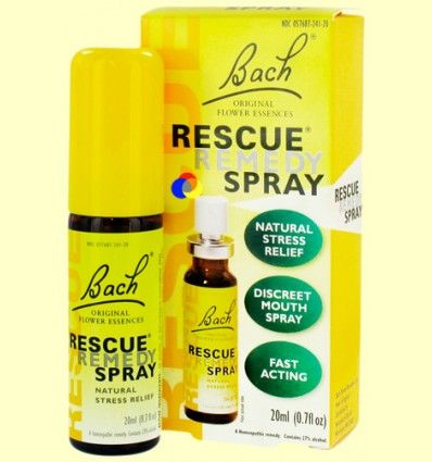 Remedio Rescate - Rescue Remedy - Bach - Spray 20 ml