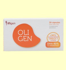 Oligen (DHA 80%) - Ifigen - 30 cápsulas