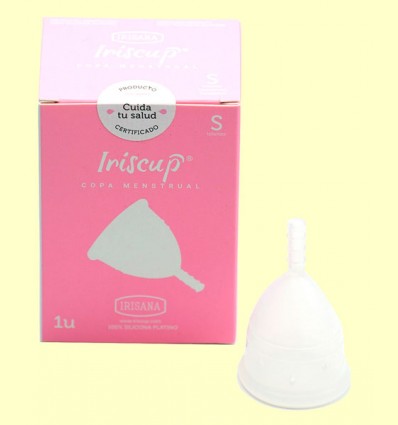 Iriscup Copa Menstrual Transparente - Grupo Irisana - Talla S