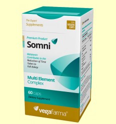 Somni - Vegafarma - 60 cápsulas