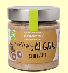 Paté vegetal con Algas - Shiitake - Algamar - 180 gramos