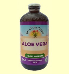 Zumo de Aloe Vera ECO Hoja entera 99,7% - Lily of the desert - 946 ml