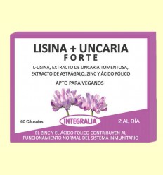 Lisana y Unicaria Forte - Integralia - 60 cápsulas