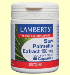 Extracto de Saw Palmetto 160 mg - Lamberts - 60 cápsulas