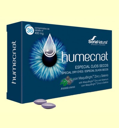 Humecnat - Especial Ojos Secos - Soria Natural - 36 comprimidos