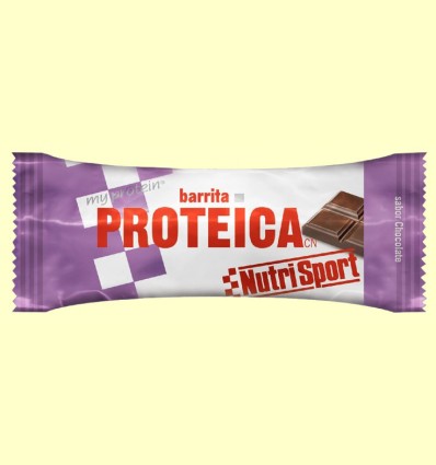 Barrita Proteica Chocolate - NutriSport - 46 gramos