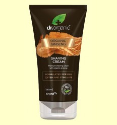 Crema de Afeitar - Ginseng - Dr.Organic - 125 ml