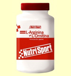 L-Arginina L-Ornitina - NutriSport - 100 cápsulas