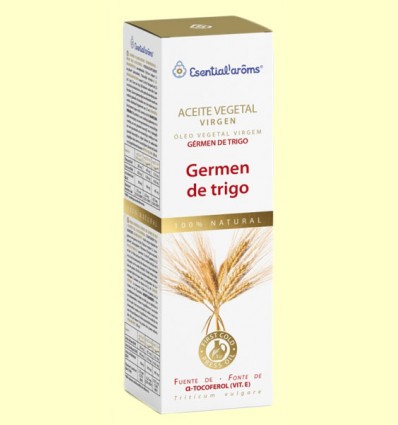 Aceite Vegetal Virgen Germen de Trigo - Esential'arôms - 100 ml