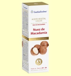 Aceite Vegetal Virgen Nuez de Macadamia - Esential Aroms - 100 ml