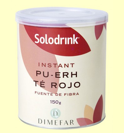 Solodrink Té rojo Pu-erh - Laboratorios Dimefar - 150 gramos