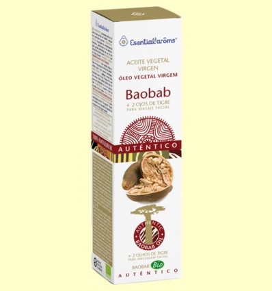 Aceite Vegetal Vírgen Baobab Bio - Esential Aroms - 50 ml