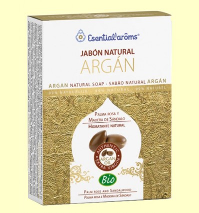Jabón Natural al Argán - Estential Aroms - 100 gramos