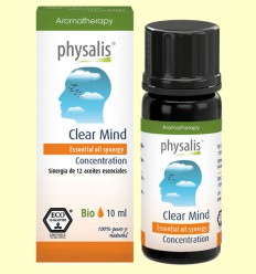Aceite Esencial Clear Mind Bio - Aceite vegetal - Physalis - 10 ml