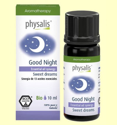 Aceite Esencial Good Night Bio - Aceite vegetal - Physalis - 10 ml
