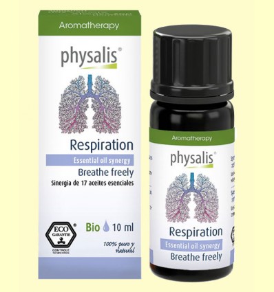 Aceite Esencial Respiration Bio - Aceite vegetal - Physalis - 10 ml