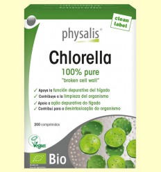 Chlorella Bio - Physalis - 200 comprimidos