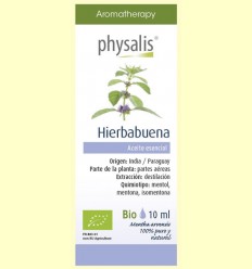 Aceite Esencial Hierbabuena Bio - Physalis - 10 ml