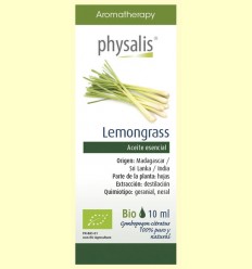Aceite Esencial Lemongrass Bio - Physalis - 10 ml