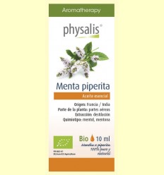 Aceite Esencial Menta Piperita Bio - Physalis - 10 ml