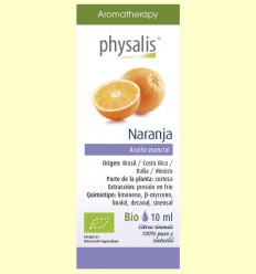 Aceite Esencial Naranja Bio - Physalis - 10 ml