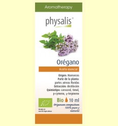 Aceite Esencial Orégano Bio - Physalis - 10 ml