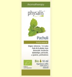 Aceite Esencial Pachuli Bio - Physalis - 10 ml