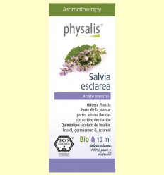 Aceite Esencial Salvia Esclarea Bio - Physalis - 10 ml