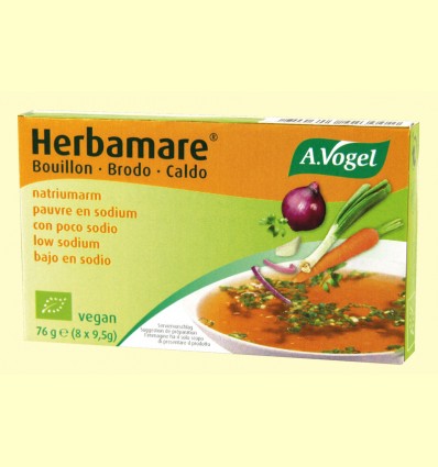 Plantaforce bajo en sodio - Caldo vegetal - A. Vogel - 76 gramos