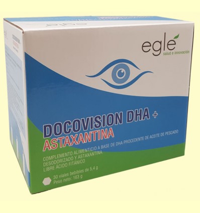 Docovision DHA y Astaxantina - Egle - 30 ampollas