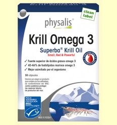 Krill Omega 3 - Physalis - 30 cápsulas