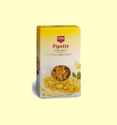 Pasta Pipette - Caracoles Sin Gluten - Schar - 500 gramos 