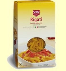 Pasta Rigati Macarrón Rayado Sin Gluten - Schär - 500 gramos