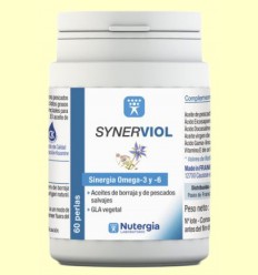 Synerviol - Omega 6 y Omega 3 - Nutergia - 60 perlas