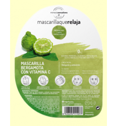 Mascarilla que relaja de Bergamota y Vitamina C - Herbora - 40 ml