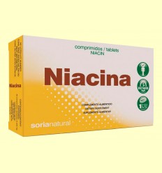 Niacina Retard - Vitamina B3 - Soria Natural - 48 comprimidos