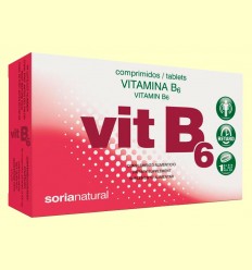 Vitamina B6 - Soria Natural - 48 comprimidos