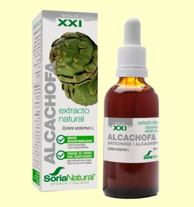 Alcachofa Extracto S XXI - Soria Natural - 50 ml