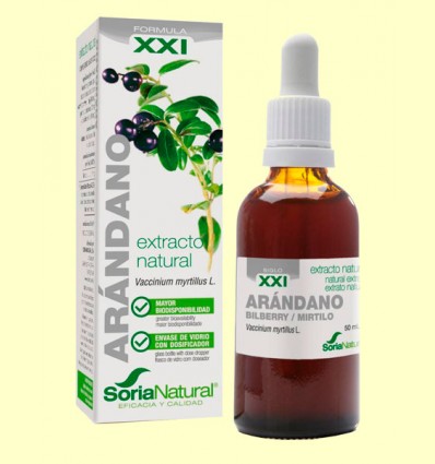 Arándano Extracto S XXI - Soria Natural - 50 ml