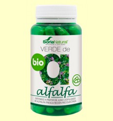 Verde de Alfalfa Bio - Soria Natural - 80 cápsulas