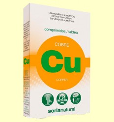Cobre Retard - Soria Natural - 24 comprimidos