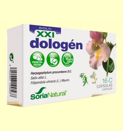 Dologén 16 C S XXI - Soria Natural - 30 cápsulas