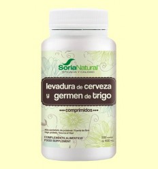 Germen de Trigo y Levadura de Cerveza - Soria Natural - 500 comprimidos