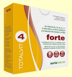 Totalvit 4 Forte - Estados Carenciales - Soria Natural - 28 comprimidos