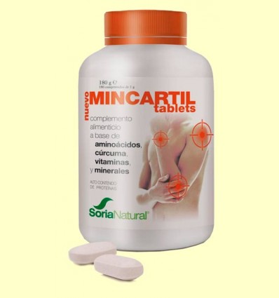 Mincartil Reforzado - Soria Natural - 180 comprimidos