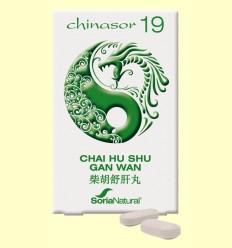 Chinasor 19 - CHAI HU SHU GAN WAN - Soria Natural - 30 comprimidos
