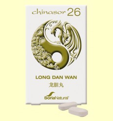 Chinasor 26 - LONG DAN WAN - Soria Natural - 30 comprimidos